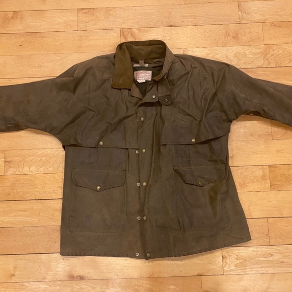 Vintage FILSON Garment Tin Cloth with Wool Liner Coat - Picture 1 of 9